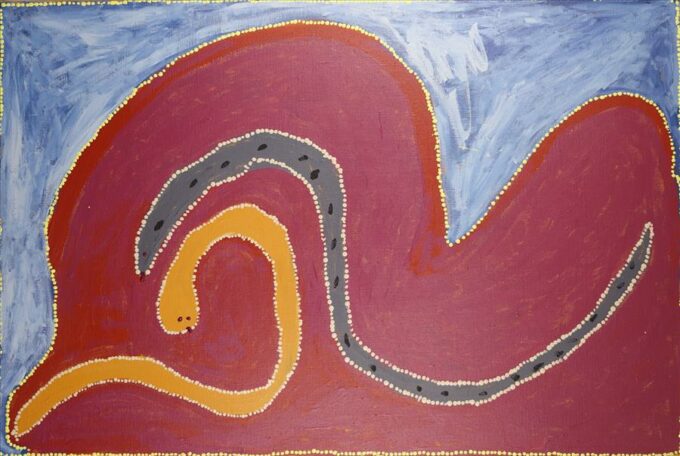 585-24 - <i>Purkitji (story of the two snakes)</i> - ANGIE  TOPSY TCHOOGA