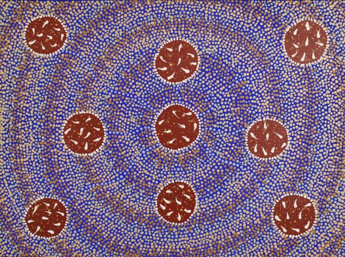 272-24 - <i>Pamapardu Tjukurrpa (Flying Ant Dreaming)</i> - VANESSA  BROWN