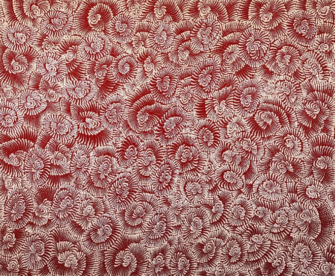 342-25 - <i>Pamapardu Tjukurrpa (Flying Ant Dreaming)</i> - Maria   Brown