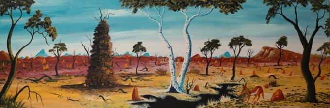 162-25 - <i>Balgo's landscape</i> - Terry  Sturt