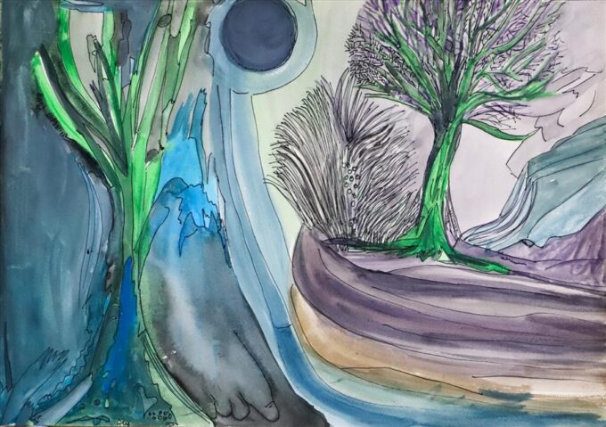 451-19 - <i>Hypnotic Landscape</i> - PATSY  MUDGEDELL