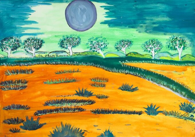 452-19 - <i>Hypnotic Landscape</i> - PATSY  MUDGEDELL