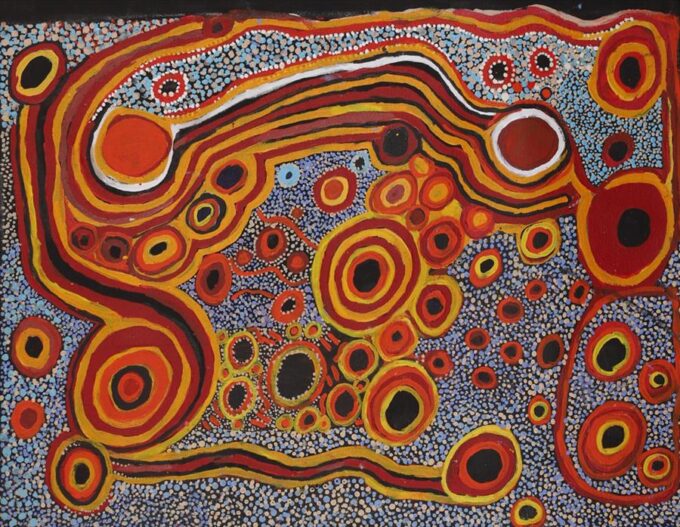 183-25 - <i>Kukutja Ngurra</i> - JOAN  (EVA) NAGOMARA